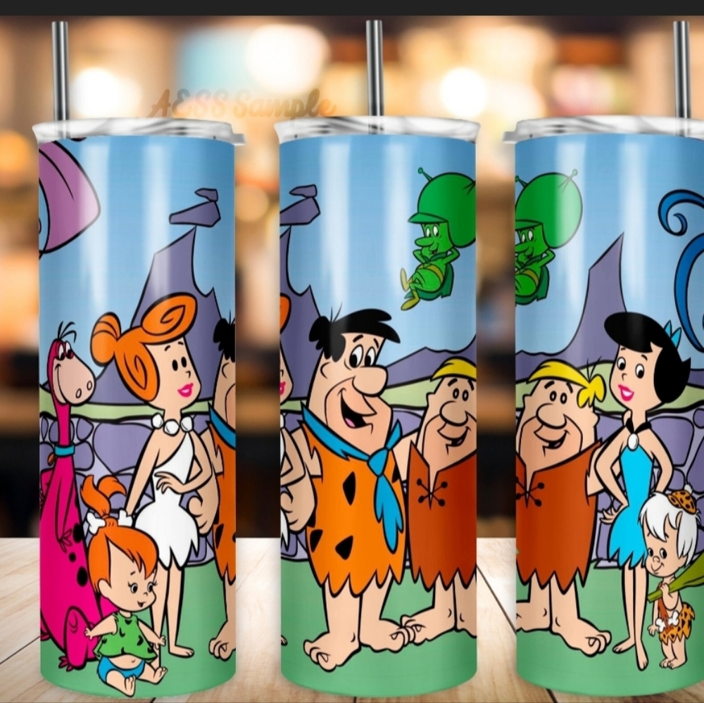 80s Cartoon Tumbler